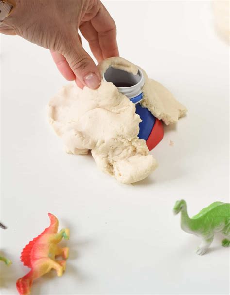 How To Make A Salt Dough Volcano For Kids Busy Little Kiddies Blk