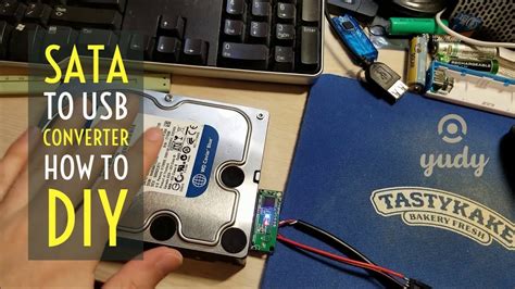 Diy Hdd Sata To Usb Converter 25 To 35 Youtube