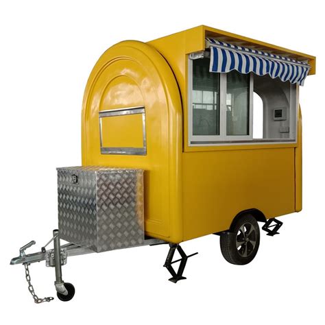 Yg Lc 01s Oem Mobile Food Carts Food Van Caravan Fast Food Truck Push