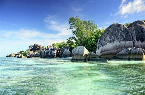 Seychelles Seascape By Alxpin