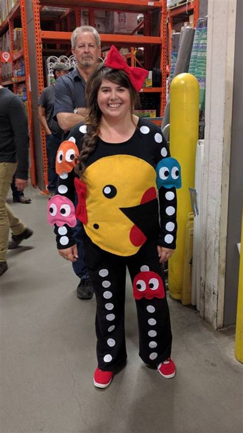 My Diy Ms Pacman Costume Inspired By A Similar Costume I Saw On