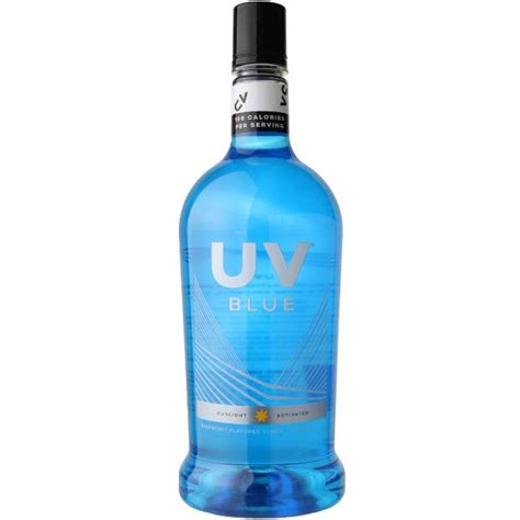 Uv Blue Raspberry Flavored Vodka 175 Ltr Marketview Liquor