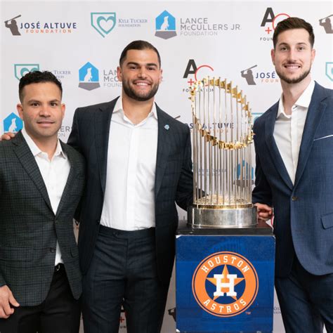 Jose Altuve Lance Mccullers Kyle Tucker Team Up Event Charity Tootsies Site Title