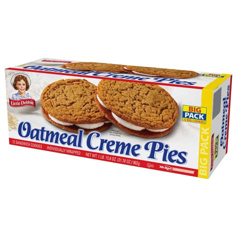 Little Debbie Oatmeal Creme Pies Big Pack Monroe Systems