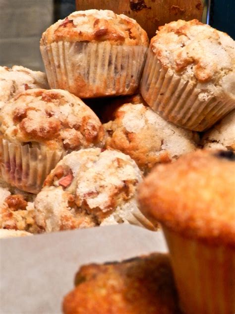 Muffins Are Piled On Top Of Each Other