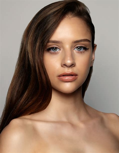 new work beautiful model carmen makeup artist brooke avery photographer rebecca grant and