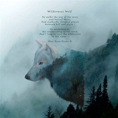 Wilderness Wolf And Poem On A Cool Collection Of High Quality Ts