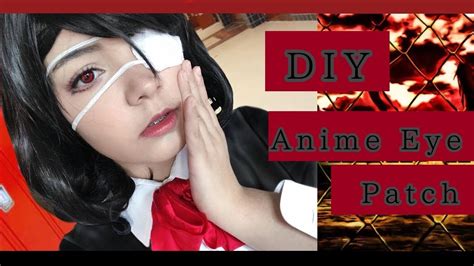 Diy Anime Eye Patch Misaki Mei Eye Patch Youtube