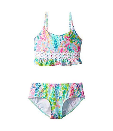 Lilly Pulitzer Kids Katrina Bikini Toddlerlittle Kidsbig Kids