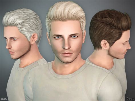 The Sims Resource 200c Male Hairstyle