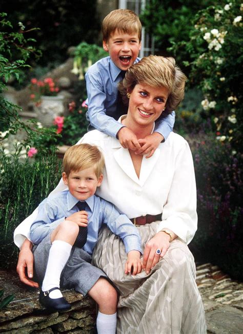 Princesse Diana Princes William And Harry