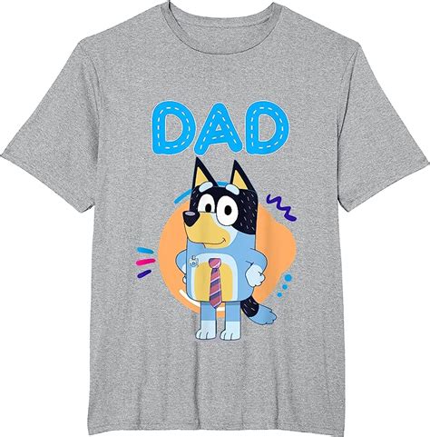 Bluey Dad Lover T Shirt Men Women Kids Teesdesign