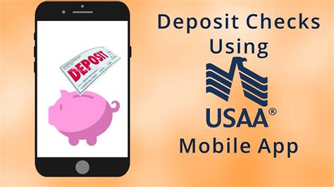 Deposit Checks With The Usaa Mobile App Youtube