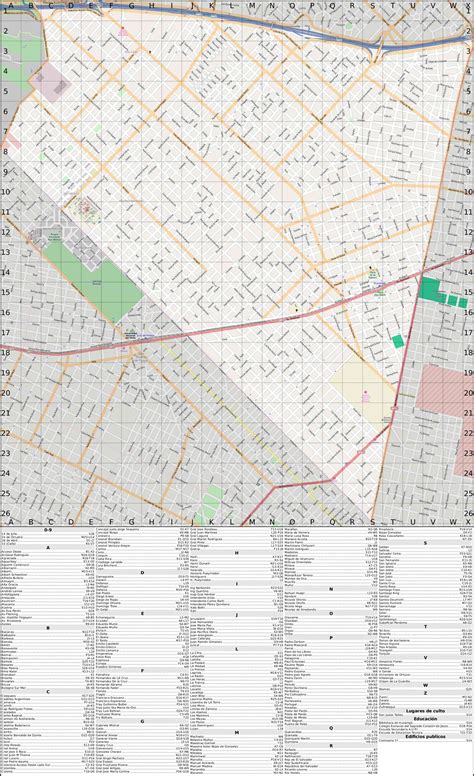 Plano Y Zonificación Del Municipio De Ituzaingó