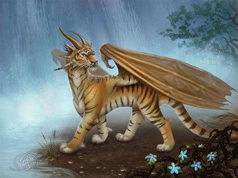 Tiger Dragon By Anikoo On Deviantart Mythological Animals Tiger Dragon