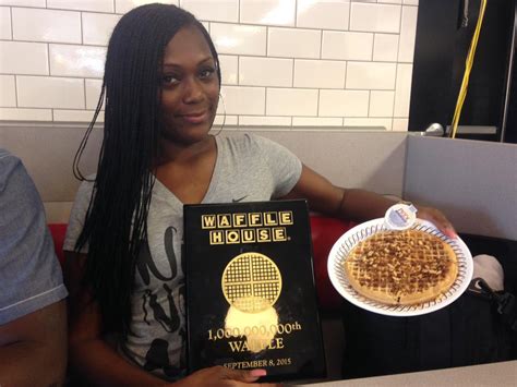 Atlanta Woman Eats Waffle Houses Billionth Waffle Gafollowers
