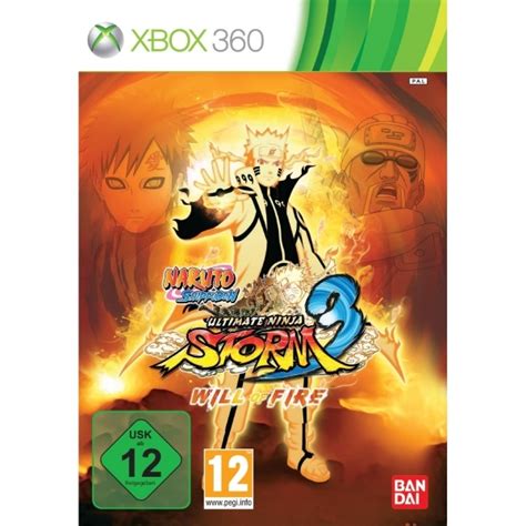 Naruto Shippuden Ultimate Ninja Storm 3 Will Of Fire Collectors Edition Game Xbox 360