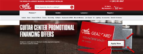While you'll want to choose a card that. How to Apply to Guitar Center Credit Card - CreditSpot