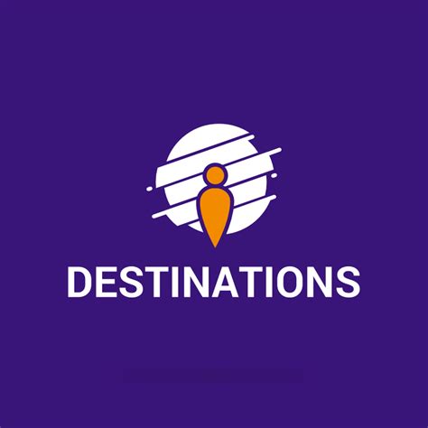 Destinations Travel Logo Templates Bobcares Logo Designs Services