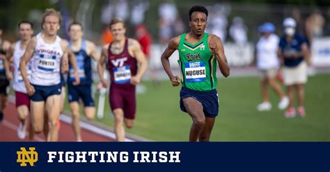 Nuguse Defends 1500m Title In Final Day Of Acc Championships Notre
