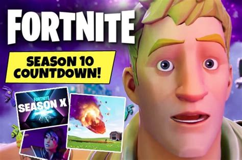 Fortnite Season 10 Live Patch Notes Leaks Battle Pass Reveals New Map And More News Daily Star