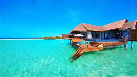 tropical hd wallpapers p water bungalow maldives luxury resorts overwater bungalows