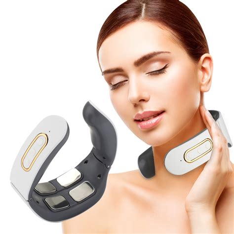 Electric Pulse Acupuncture Vibration Far Infrared Heating Neck Massager