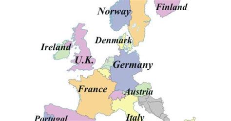 Elgritosagrado11 25 Best Printable Map Of Western Europe