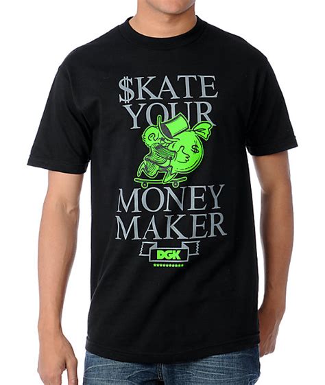 Here are 28 ways how you can make money online today from the comfort of your home. DGK Skate Your Money Maker Black T-Shirt | Zumiez
