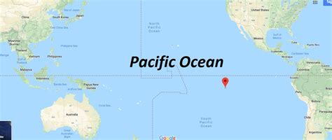 Where Is Pacific Ocean What Country Is In The Pacific Ocean Where