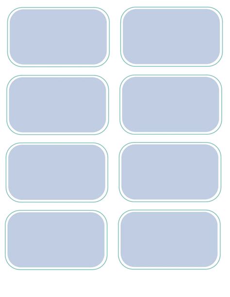 Editable Templates For Labels
