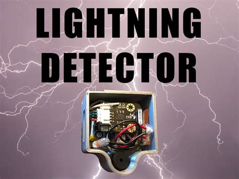 Arduino Projects Personal Lightning Detector