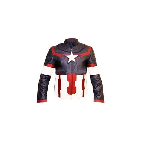 Avengers 2 Age Of Ultron Chris Evans Captain America Leather Jacket