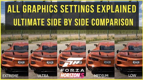 Forza Horizon 5 Graphics Settings Explained The Ultimate Graphics