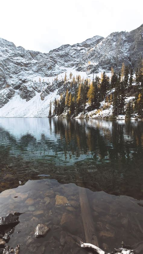 Gorgeous Alpine Lake In North Cascades National Park Washington OC X Scenic