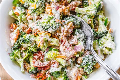 How To Make Broccoli Salad Ultra Low Carb