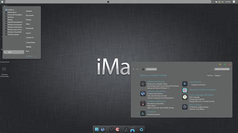 Imac Dark Skinpack For Win10 Skin Pack Theme For Windows 11 And 10