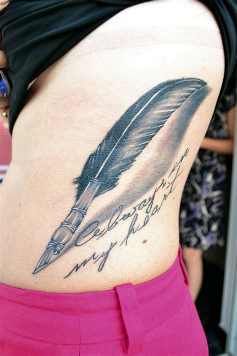 Feather Tattoo Black And Grey Tattoos Tattoos Feather Tattoo