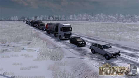 Harsh Russia Siberia Map For Euro Truck Simulator