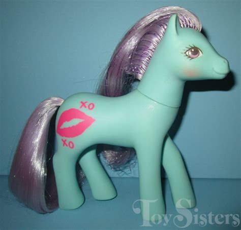 Vintage My Little Pony Sweet Kisses Ruby Lips Toy Sisters