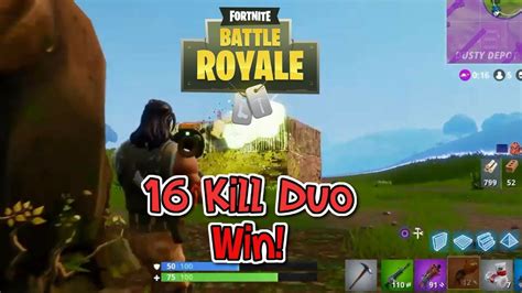 Fortnite 16 Kill DUO WIN YouTube