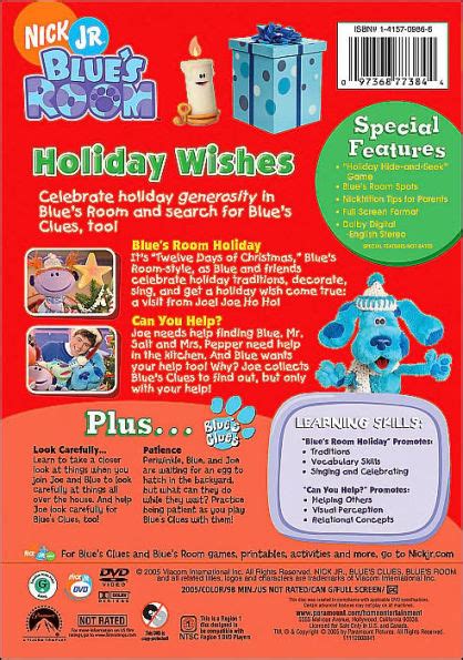 Blues Clues Blues Room Holiday Wishes By Blues Clues Blues Room