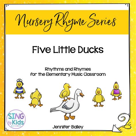 Five Little Ducks Singtokids