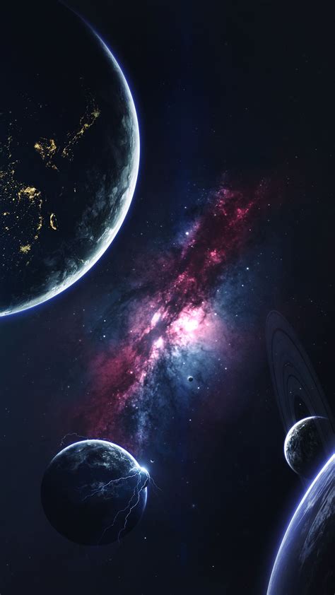 Free Download Planet Compilation Space 4k Wallpaper 4