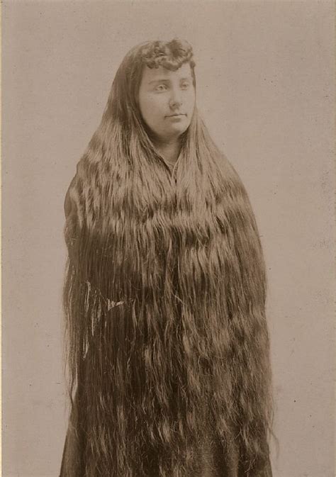 30 cool pics capture victorian and edwardian women with very long hairs ~ vintage everyday