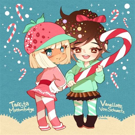Taffyta And Vanellope By Alyson676 On Deviantart