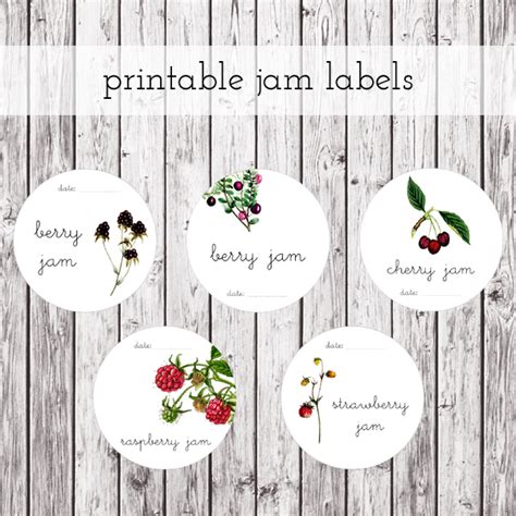 It is as easy as going to free printables, clicking the jam label image in the free printables gallery which automatically downloads the pdf to your computer. Free Printable Labels For Jam Jars - www.proteckmachinery.com