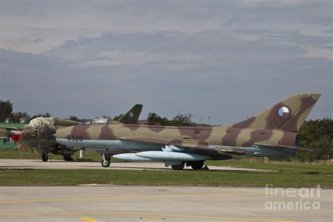 Czech Air Force Su 7 Fitter Photograph By Timm Ziegenthaler