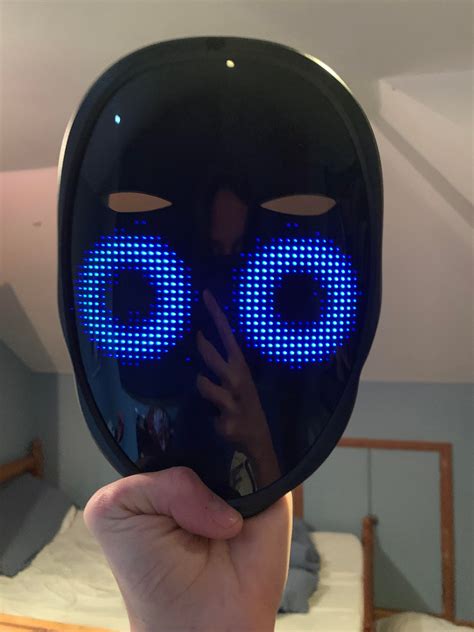 For Those Of You Wondering How I Can See Through The Mask Rboywithuke
