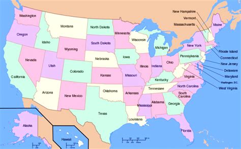 List Of American States Capitals Of Us States Abbreviations Of Us